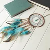 Dream Catch Feather Tassel Turquoise Wind Chimes Window Wall Hanging Indian Home Decor Decoration