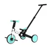 Original Uonibaby 4 i 1 Baby Tricycle Barnvagn Barnpedal Trike Tvåhjulsbalanscykel Scooter Trolley i 1-6 år gammal