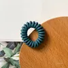 Kleine telefoon koord lijn hairing frosting vrouwelijke volwassen haar bindende hoofdband draad rubberen band haarband T2i52285