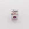 925 Sterling Silver Beads Love Dice Charm Red & Clear Cz Charms Fits European Pandora Style Jewelry Bracelets & Necklace 797811CZR AnnaJewel