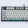 9009 Renkli Tema OEM veya Kiraz Boya Subbed Keycaps Kalın PBT Malzeme MX Anahtarları 61 63 64 84 87 96 108 Mekanik Klavyeler