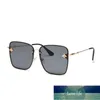 New Square Sunglasses Mulheres Itália Luxo Marca Designer Oversizs Mulheres Espelho Sol Óculos Vintage Óculos Eyewear Feminino Preço de Fábrica Especialista Qualidade