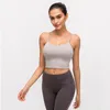 Women's sports bra top Yoga Outfit sexy camisole frame sweat-absorbent breathable Fitness Wear VELAFEEL