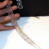 Necklaces European Gold Open Set Women's Vintage Crystal Leaf C-Bangle Fashion Trend Alloy Glamour Bracelet Party Gift Wholesale