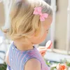 25 Renkler Kız Mini Saç Yaylar 2 Inç Yay Katı Renk Tasarım Bebek Kız Zarif Clippers Çocuk Aksesuar