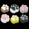 Smoking Accessories Mini 3ml Cat Pat Silicone Containers Storage Smoke Dab Jars