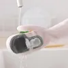 Wegwerphandschoenen 3 paar keukenreiniging siliconen huishoudelijke waterdichte kom wassen voor afwasmiddel (willekeurig col