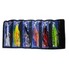 6pcs 9 pouces Lours marlin truqués avec sac en maille thon Kingfish Big Game Octopus jupe leurres