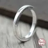 Sterling silver 925 personality simple generous men women matching trendy ring retro European and American style jewelry
