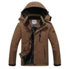 Winter Parka Men Windbreak Plus Velvet Thick Warm Windproof Fur Coats Male Military Hooded Anorak Jackets Men's Winter Jackets 211110