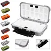 Waterproof Fishing Tackle Box Double-Sided Bait Lure case Fish Hook Up Storage Box Carp Fly Accessories