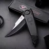 Specialerbjudande Taktisk vikningskniv 9CR13MOV Tråd Ritningsblad Aluminiumhandtag utomhus EDC Pocket Knives med Retail Box7504373