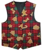 Barn Formell Vest kostym Waistcoats Flower Boys Tuxedo Woven Polyester Skräddarsydd Bröllop Waistcoat Bow Slips Set