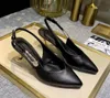Мода Роскошные Дизайнерские Обувь Сандалии Сексуальная Черная Кожа Одиночные Одиночные Одиночные Для Женщин со стразами Большой Размер 35-42 + Коробка