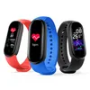Smart Bracelet Band M5 Sports Fitness braccialetto smartwatch Monitoraggio della frequenza cardiaca Schermo a colori