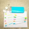 Highlighters 5 stks / set snoep kleur markeerstift pen voor kinderen kawaii geurmarkering briefpapier kantoor schoolbenodigdheden aanpassen met logo