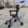 Carrinhos de carrinho de carrinho portátil do bebê dobrável tri-in-um assento do carro