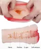 MRL Silicon Sex Toys pour hommes Pocket Patch Pussy Real Vagina Sucer Masturing Masturbateur 3D Vagina artificiel Fake Anal Anal Erotic Adult Toy Y201118