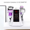 Ultrasonic Cavitation Liposution Vacuum 3D RF Slimming Machine 40K Photon Micro Current Beauty Equipment