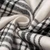 더블 브레스트 블레이저 자켓 여성 격자 무늬 빈티지 잉글랜드 스타일 비즈니스 사무실 숙녀 재킷 가을 겨울 스트리트 스타일 210427