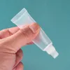 8ml squeeze claro recarregável tubos macios Balm labelo garrafa de brilho recipientes cosméticos DH9888