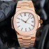 AAA Herrenuhren, automatische mechanische Uhr, 40 mm, wasserdicht, Business-Armbanduhr, Montre De Luxe, Geschenke, Roségold-Armbanduhr