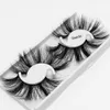 2021 2 pary Długie grube 25mm Lashes 5D False rzęsy Dramatyczny Wispy Fluffy Full Strip Lashes Handmade