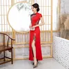 cheongsam en mandarin