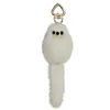 Luxury Real Mink Fur Keychain Soft Cute Fox Toys Women Handbag Ornament Pendant Car Key Ring Tail Trinket Gifts Accessories