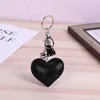 Cukierki Kolory Wiertło Miłość Serce Kształcie Keychain Rzemiosło Akcesoria Tassel Torba Klucz Pierścień Wisiorek Biżuteria Home Decor Handmade DIY Dostawy G641V77