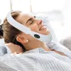 EMS Face Lift Device Massager för mikroström V Slimming Bandage LED -lampan Minska Double Chin Beauty Apparatus 220216