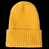 Beanie / schedel caps winter vrouwen skullies mutsen voor meisje groothandel hoed vrouwelijke unisex katoen mengsels solide warme zachte hiphop gebreide muts me