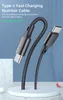 Snabbladdningskablar 1M 2M 3M Typ-C Micro flätad legering PD USB-kabel för Samsung S10 S20 S21 Obs 20 HTC LG Xiaomi Date Line