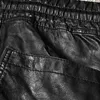 Homens Joggers Faux Leather Ponts Side Zipper Hip Hop PULHO DE CATAS DE CATAS DE CATAS DE CATAS DE ALIMENTAÇÃO DA PALTAS DE ABERTA DA PERDENTES DE ABRIGENTE DE ABRIGENÇÃO DA CAIXA 201229798299