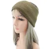 New Fashion Women Turban High Elastic Hair Band Soft Winter Spring Headband Copricapo lavorato a maglia per adulti Accessori per capelli