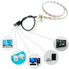 USB LED Strip Connector 2pin 8mm 10mm for 5V Connect Cable for Light Stripe with Type Plug Socket