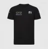 F1 Team T-shirt Formula One Summer Heren en Dames Korte Mouw Ronde hals Sportwagen Werkkleding Aangepaste dezelfde stijl