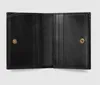 Designer Bag Leather Canvas Credit Case Case Cartoon Coin Purse Big Clip Banknote Zipper Soft Mini Wallet Cardcase265s