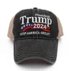 Prezydent donald trump 2024 czapka z daszkiem czapki z daszkiem projektanci kapelusze na lato kobiety mężczyzna snapback sport jogging odkryty plaża osłona przeciwsłoneczna