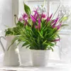 Yapay Bitkiler Çiçek Faux Plastik Setaria Çalılar Yeşillik Çalılar Kapalı Dış Ev Bahçe Ofis Düğün Dekorasyon A11840 Y0630
