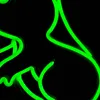 Green Squirrel Sign Handmade Visual Artwork Club Home Kid's Bedroom Wall Decoration Led Neon Light 12 V Super Bright