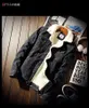 Män Denim Jackor Coats Trendig Varm Fleece Tjock Jacka Vinter Fashion Mens Jean Outwear för Man Cowboy Vit Fur Collar Plus Storlek