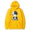 Janpanese Anime My Hero Academia Shoto Todoroki Bedrucktes langärmeliges Kapuzenpullover-Sweatshirt-Oberteil Y0803