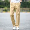 Autumn Winter Pants Men Cotton Fashion Business Stretch Men Chinos Trousers Casual Black Pants Male Pentalon Homme Mens 40 211112