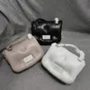 Wintermarke retro frauen schulter gepolsterte gesteppte tasche luxus designer handtasche shopper shopper taschen platz pad baumwolle weiblich