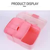 Nail Art Equipment Home Handheld Desktop Cosmetic Storage Box Tool Make-up Organisator Grote capaciteit Poolse container Prud22