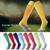 Marca Sports Meias para Adulto Crianças Respirável Futebol Futebol Treinamento Homens Meninos Esporte Profissional High Tube Sock Presentes de Natal