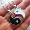 Yin Yang Pendant Necklace For Women Men Fashion Couples Matching Choker Best Friend Friendship Jewelry Gift Collar Witchcraft G1206