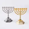 Israël Judea Jood Creative woninginrichting legering 7 Branches Candlestick je jodendom ambachten Menorah kaarshouder 210.811