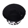 Fashion summer cotton bucket hat dairy cow Striped print Fisherman Hats Hip Hop outdoor travel panama cap Sun caps for men Women